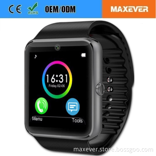OEM Factory MTK6261 Bluetooth GSM SIM Card Cell Phone Watch GT08